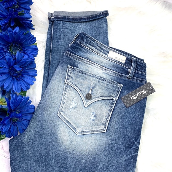 Miss Me Denim - 👖NWT🤩I•MISS ME•I Mid-Rise Easy Ankle Skinny👖